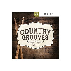 TOONTRACK DRUM MIDI - COUNTRY GROOVES hMIDIpbN gD[gbN [[[i s]
