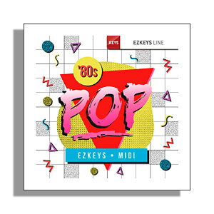 TOONTRACK KEYS MIDI - EIGHTIES POP [EZ KEYSpMIDICu] gD[gbN [[[i s]