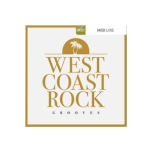 TOONTRACK DRUM MIDI - WEST COAST ROCK GROOVES hMIDIpbN gD[gbN [[[i s]