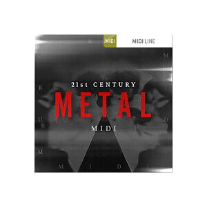 TOONTRACK DRUM MIDI - 21st CENTURY METAL �h����MIDI�p�b�N �g�D�[���g���b�N [���[���[�i ������s��]