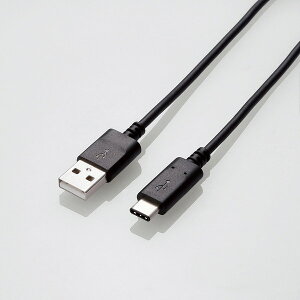 ELECOM MPA-AC15NBK USB�P�[�u�� USB(TypeA-TypeC) 1.5m �u���b�N �� �G���R��