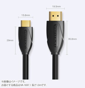 �y30���̓G���g���[�ł����P5�{�zVENTION Mini HDMI Cable 1M Black HDMI�P�[�u�� �x���V���� VA-1697