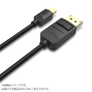 VENTION Mini DP to DP Cable 3M Black �x���V���� HA-3165