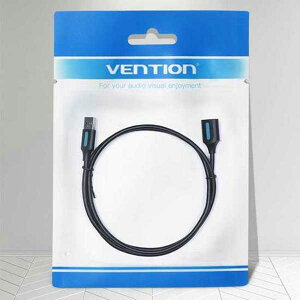 VENTION USB 3.0 A Male to A Female P[u Black PVC Type [2m] USBP[u PVC^Cv xV CB-7453