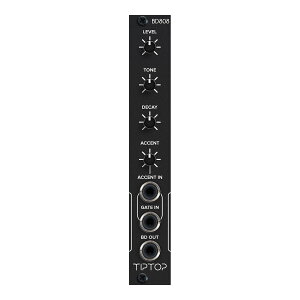 Tiptop Audio BD808 Bass (Black Panel) hWFl[^[W[ ubN [TR-808 Bass Drum] eBbvgbvI[fBI 808-BD