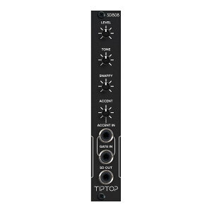 Tiptop Audio SD808 Snare (Black Panel) �h�����W�F�l���[�^�[���W���[�� �u���b�N [TR-808 Snare Drum] �e�B�b�v�g�b�v�I�[�f�B�I 808-SD