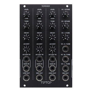 Tiptop Audio TOMS909 Toms (Black Panel) hWFl[^[W[ ubN [TR-909 Tom Drums] eBbvgbvI[fBI 909-TOMS