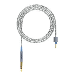 Dekoni Audio CBZ-HP-64-TW-3.5 Dekoni Ensemble Cables HP-Split 6.35mm-64�h �V���o�[ �f�R�j�I�[�f�B�I