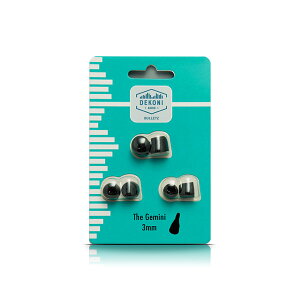 Dekoni Audio ETZ-GEMINI-PL BULLETZ GEMINI S/M/L�T�C�Y �e1�y�A �f�R�j�I�[�f�B�I �������[�t�H�[���C���z���`�b�v �m�Y���a3mm