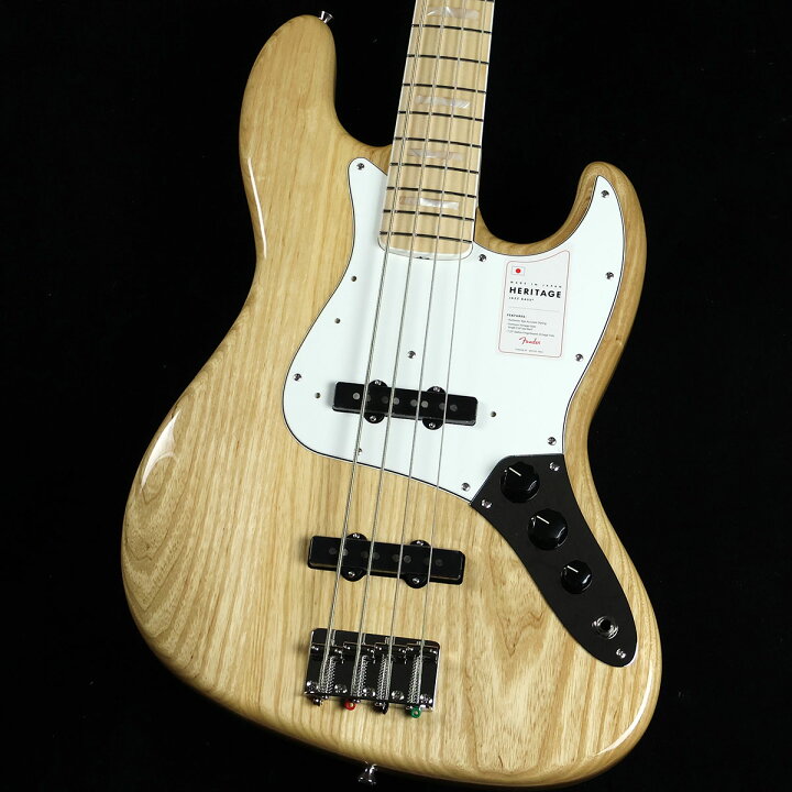 楽天市場】Fender Made In Japan Heritage 70s Jazz Bass natural 