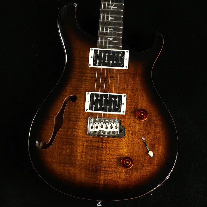 楽天市場】PRS SE Custom22 Semi Hollow Black Gold Burst エレキ 