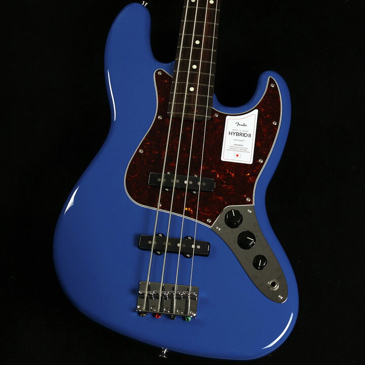 楽天市場】Fender Made In Japan Hybrid II Jazz Bass Forest Blue 