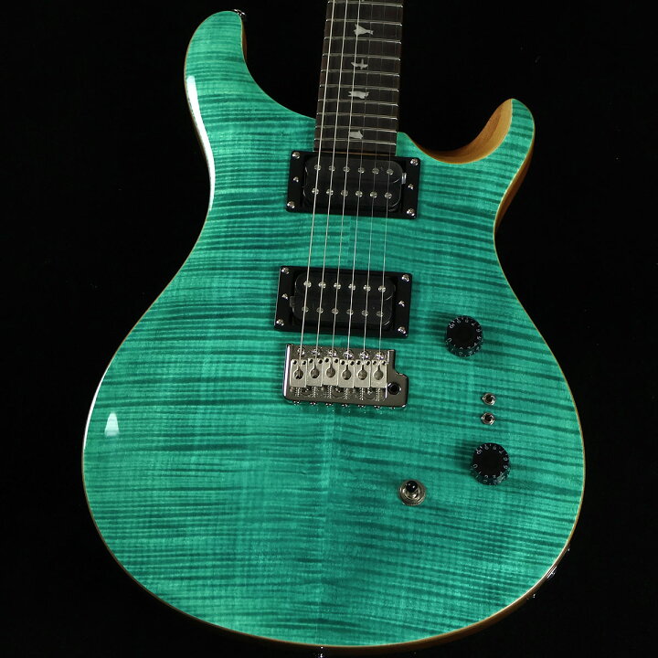 楽天市場】PRS SE Custom24-08 Turquoise エレキギター ポールリード  