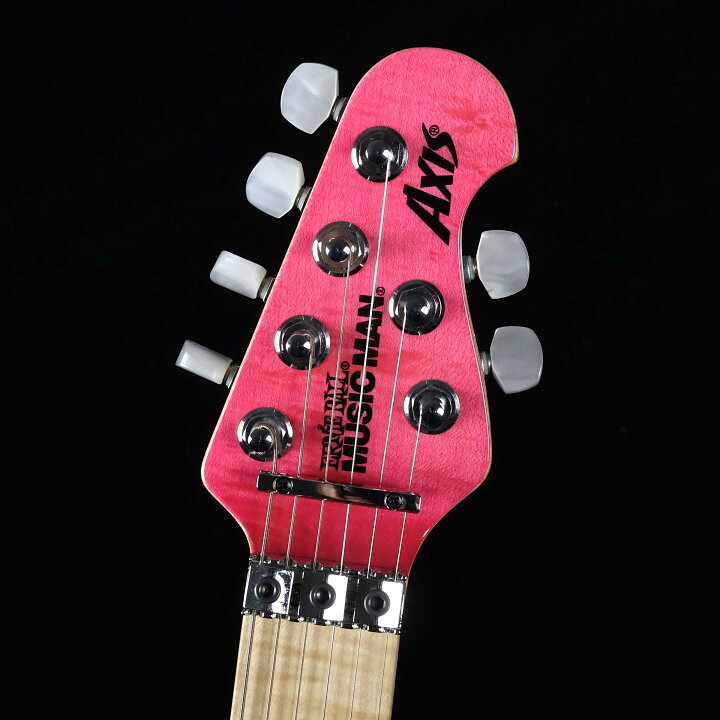 ミュージックマンMUSIC MAN AXIS QUILT PINK/MM - エレキギター 