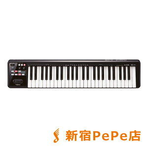 Roland A-49 (ブラック) MIDIキーボード・コントローラー 49鍵盤 ローランド A49【 新宿PePe店 】