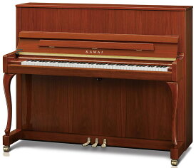 KAWAI K-300SF ウォルナット艶出し仕上げ アップライトピアノ 88鍵盤 島村楽器オリジナルモデル 猫脚 日本製 カワイ 【配送設置料込み・代引不可】【椅子・インシュレーター付属】