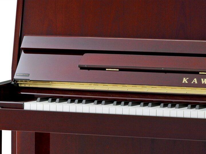 楽天市場】KAWAI K-114SN マホガニー艶出し塗装仕上げ アップライト 