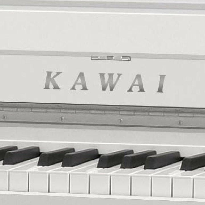 楽天市場】KAWAI K-114SX スノーホワイト艶出し塗装仕上げ アップ 