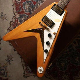 Epiphone Inspired By Gibson Custom Shop 1958 Korina Flying V Aged Natural エレキギター エピフォン 【 新宿PePe店 】
