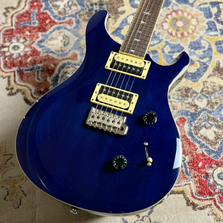楽天市場】PRS SE STANDARD 24 Translucent Blue エレキギター ポール 