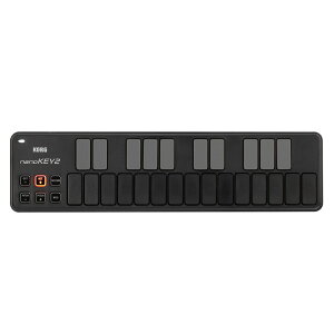 KORG nanoKEY2 BK (ubN) MIDIL[{[h XC USB 25 RO y CI[VsSX z