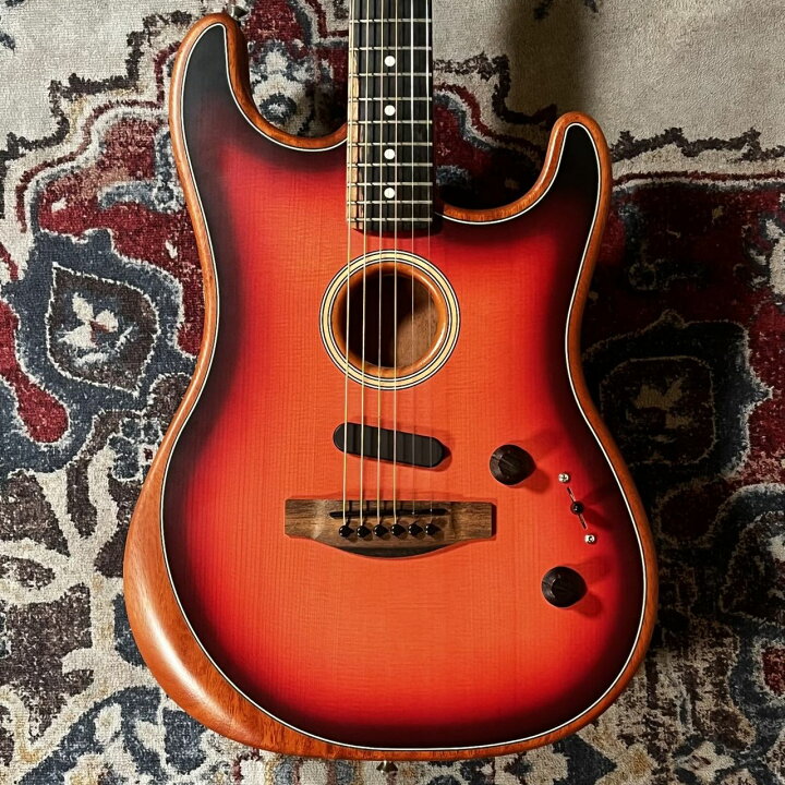 楽天市場】Fender American Acoustasonic Stratocaster 3-Color 