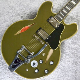 【楽天スーパーSALE限定 エントリーでP5倍】 Epiphone Shinichi Ubukata ES-355 Ver.02/Olive Drab エレキギター エピフォン 生形真一 シグネチャーモデル【 イオンモール幕張新都心店 】