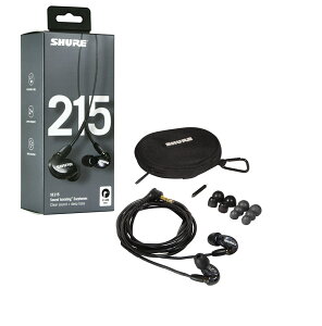 SHURE SE215 (�u���b�N) ���Չ����C���z�� �V���A SE215-K-A�y �V�hPePe�X �z