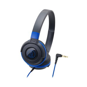 audio-technica ATH-S100 BBL �u���b�N�u���[ �|�[�^�u���w�b�h�z�� �I�[�f�B�I�e�N�j�J ATHS100
