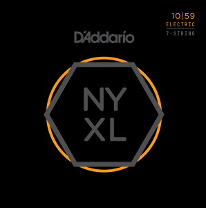 D'Addario NYXL1059 10-59 7-String レギュラーライト ダダリオ 7弦エレキギター弦