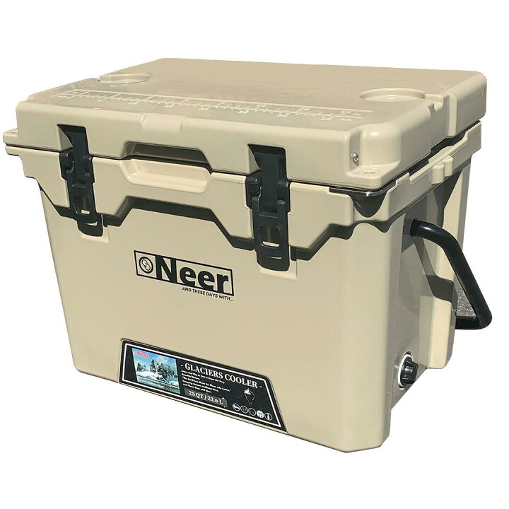 楽天市場】Neer グレイシャーズクーラーボックス 25QT 23.6L #1646 