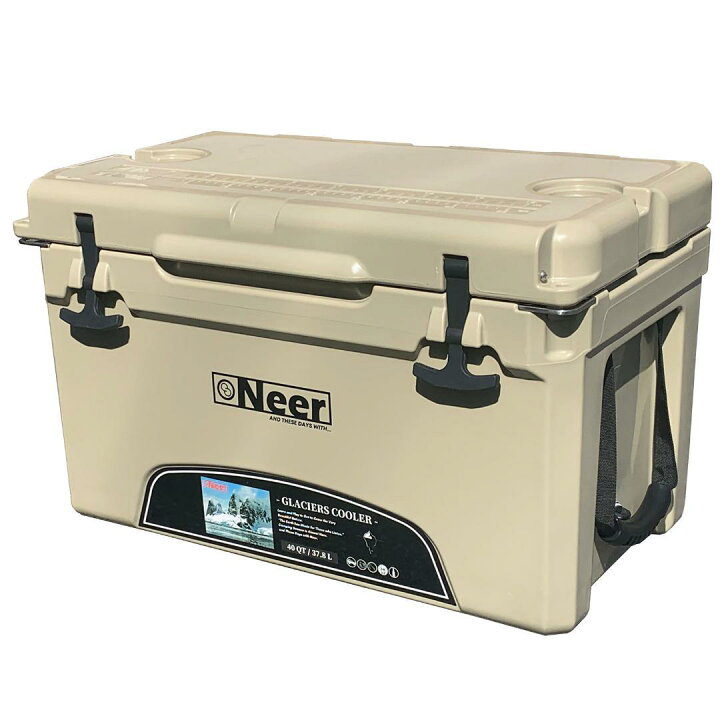 楽天市場】Neer グレイシャーズクーラーボックス 40QT 37.8L #1649 