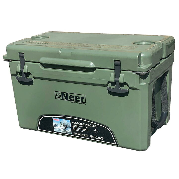 楽天市場】Neer グレイシャーズクーラーボックス 40QT 37.8L #1649 
