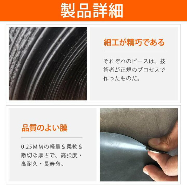 楽天市場】防水シート 20m×3m カバー 床 池 車 庭 ベランダ 屋根 野外  
