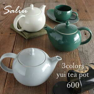 SALIU Yui teapot eB[|bg 600ml }{ zCg O[ O[   eB[^C  { t v[g Mtg hV̓ j 킢   ܂邢 k V
