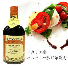 バルサミコ バルサミコ酢 12年物 ファトリア エステンセ 500ml ワインビネガー イタリア 公爵の酢 熟成 調味料 FATTORIA ESTENSE