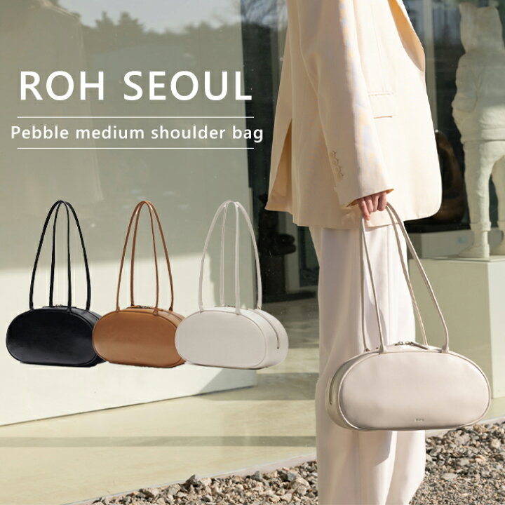 楽天市場】ROHSEOUL ローソウル Pebble medium shoulder bag トート 