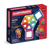 マグフォーマー 30ピース スタンダードセット おもちゃ MAGFORMERS レインボーセット マグネットブロック…