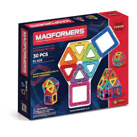 マグフォーマー 30ピース スタンダードセット おもちゃ MAGFORMERS レインボーセット マグネットブロック 知育玩具 想像力 磁石 パズル ブロック プレゼント ギフト 誕生日 知育玩具 認知症 クリスマス ラッピング こども 保育園 幼稚園 入学 入園 卒園 就学 3歳 並行輸入品