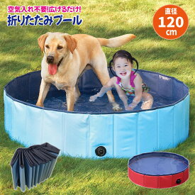 【レビューでおまけ付き】 プール パネルプール 空気入れ不要 折り畳みプール ビニールプール 正規品 空気不要 高品質 直径120cm 高さ30cm ベビーサークル 水遊び ベランダ用 ミニ 小さいサイズ 水遊び コンパクト 収納 キャンプ 夏 キッズ 子供 レッド ブルー 赤 青 犬