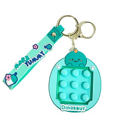 プッシュポップ キーホルダー チャーム ぽちぽち 迷路 知育 ストレス発散 癒し お得 ギフト 入園 入学 卒園 卒業 友達 プレゼント お揃いアイテム ランドセル リュック カバン 目印 マーク うさぎ あひる きょうりゅう くま 【国内発送】