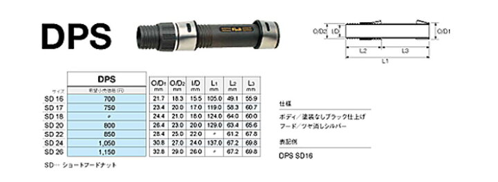 富士工業(Fuji工業)　DPS-SD17IC ASH　SDフード