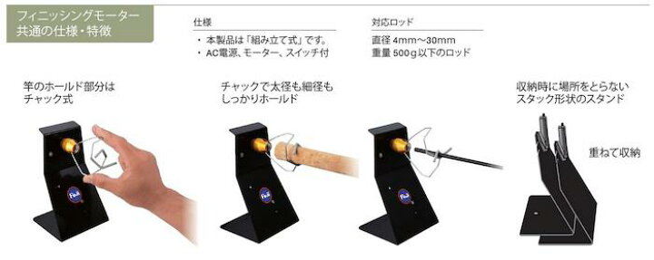 富士工業 フィニッシングモーター FMM　乾燥用ヒーター 100-120V 楽天市場】富士工業 フィニッシングモーター ＦＭＭ : シマヤ釣具