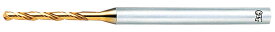 オーエスジー TiNコートハイスドリルミディアム形 直径2.5mm 全長54mm 溝長22mm シャンク径3mm EX-GDN 2.5(61025)