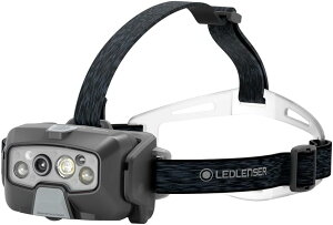 Ledlenser(���b�h�����U�[) led �w�b�h���C�g �[�d�� HF8R Core Black �ŐV �����Ō����� �ő�1600lm ���邢 IP68 �h�� �ԐF�T�u���C�g �ނ� �o�R �L�����v �A�E�g�h�A ��Ɨp 502801