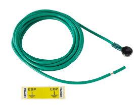 ホーザン(HOZAN) アース線 静電気対策 導電性マットのアース接続に ホックタイプ 外れにくい確実な接続が可能 抵抗なし F-129