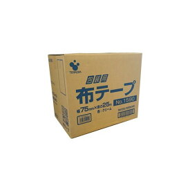 TERAOKA 包装用布テープ パッケージ品 NO.1590 75mm×25M 1590 75×25 1箱(24巻/個包装)