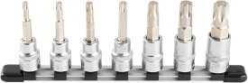 トネ(TONE) トルクスソケットセット(強力タイプ・ホルダー付) HTX407 差込角12.7mm(1/2") 内容7点