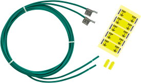 ホーザン(HOZAN) アース線 静電気対策 導電性マットのアース接続に カシメタイプ 外れにくい確実な接続が可能 抵抗なし F-127