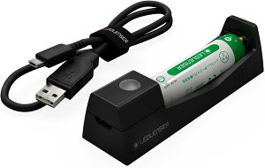 Ledlenser(���b�h�����U�[) �o�b�e���[&�`���[�W���[�Z�b�g MH3/MH4/MH5�p USB�[�d�� [���{���K�i]